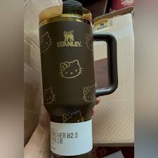 Chocolate Brown Stanley Quencher 40oz Stainless Steel Vacuum Insulated Tumbler with Handle & Straw
