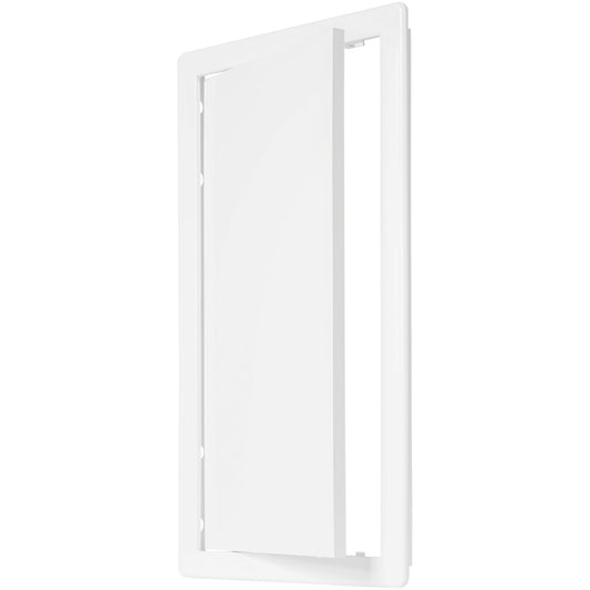 ECOPRO VENT 8" x 16" White Plastic Access Panel. Service Shaft Door Panel. Plumbing, Electricity, Heating, Alarm Wall Access Panel for Drywall. Bathroom Services Access Hole Cover.