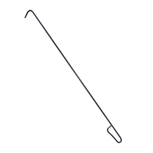 HDYZJQ Rolling Shutter Door Hook, 50/60/70/80/100/120/150/160cm Long, 8mm Thick Pull Window Hooks for Opening Shop Door, Metal Steel Lifter Bar(160cm Length)