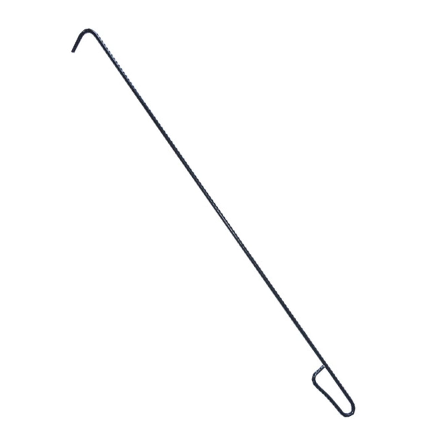 Heavy-Duty Rolling Shutter Door Hook - 8mm Thick Metal Steel Lifter Bar, Available in 50-160cm Lengths for Easy Shop Door Opening
