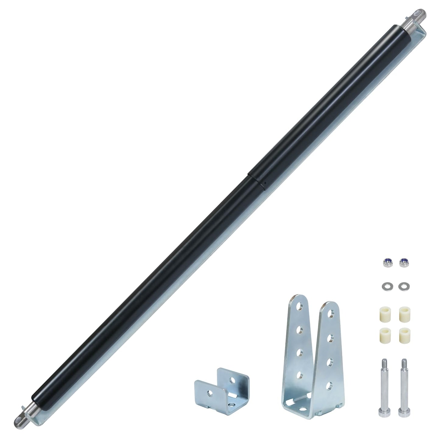 TB200B Heavy Duty Hydraulic Outdoor Door Closer, Suitable for 40 to 64 inch Doors, Load Capacity 60 to160 lbs | for Farms/ranches/Gardens (Black)