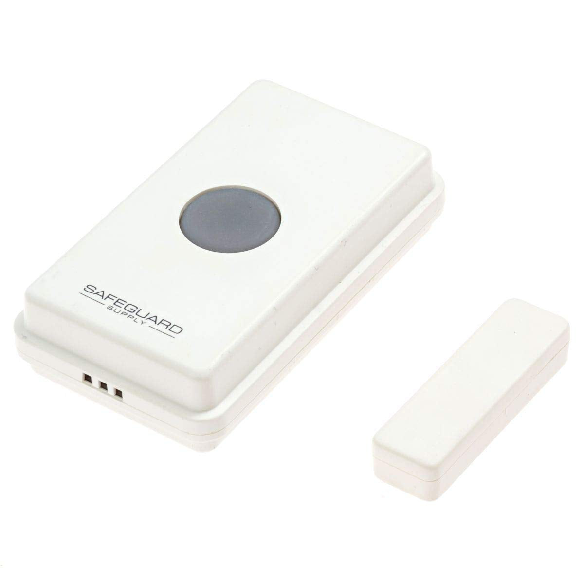 Safeguard Supply WDK-ERA-STROBE Wireless Warehouse Doorbell Kit with Flashing Strobe - 4000 ft Range Loud Entry Alert for Demanding Industrial & Residential Long Range Applications