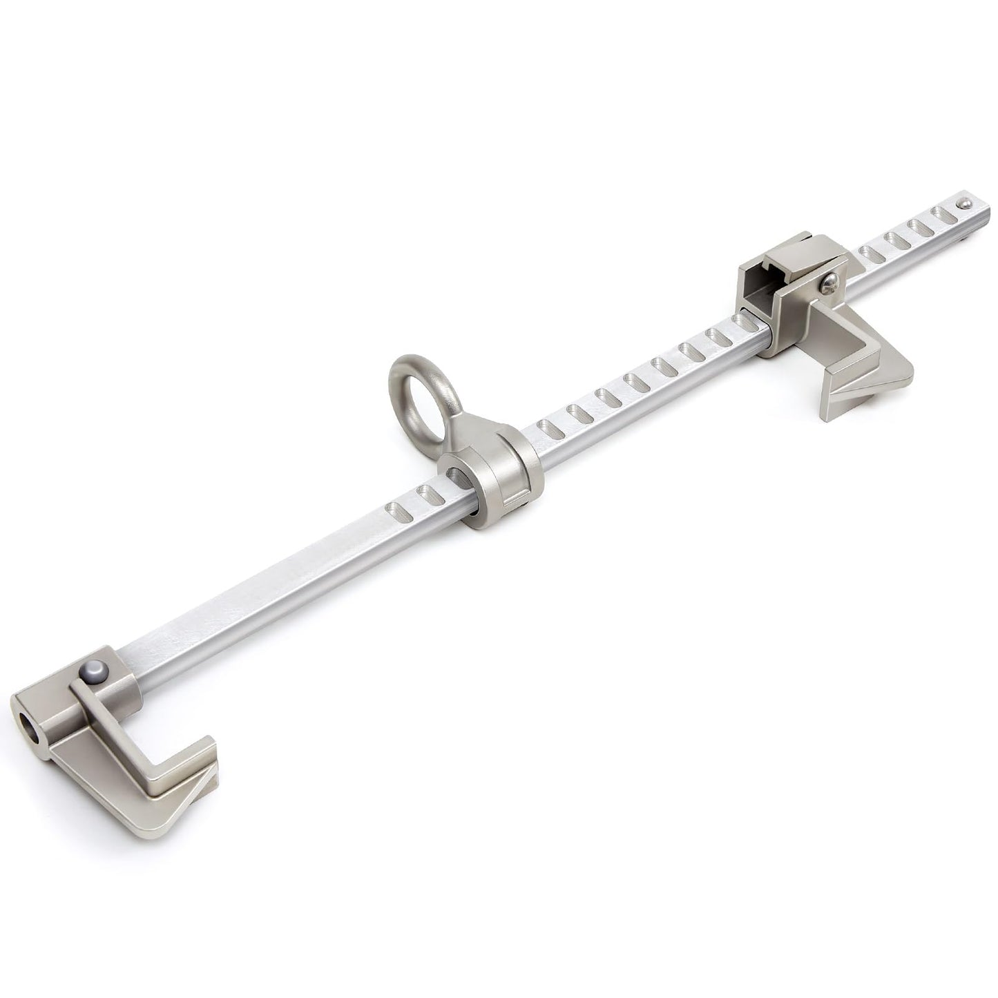 Zonon Steel-aluminum Sliding Horizontal Beam Anchor, Fall Protection Adjustable Beam Anchor Suitable for 2.9 to 18.9 Inch I-beams or H-beams with a Thickness up to 1.18 Inches