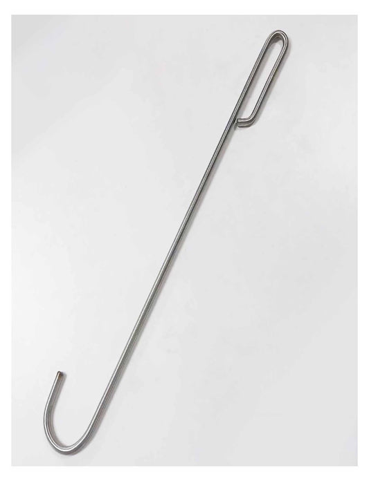 Stainless Steel Rolling Shutter Door Pull Hook - Round Head Manhole Cover Hook for 6/8/10mm Applications, Durable 30cm Length