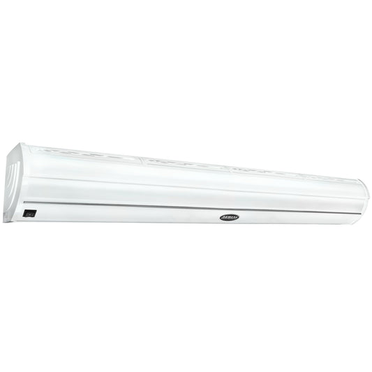 DuraSteel Wall Mounted Air Curtains for Doors Commercial - 60 Inch White Fly Fans - Super Power Over Door Fan with MS Switch - Sliding Under Door Fans to Move Air Curtain Blower Keep Flies Bugs Out