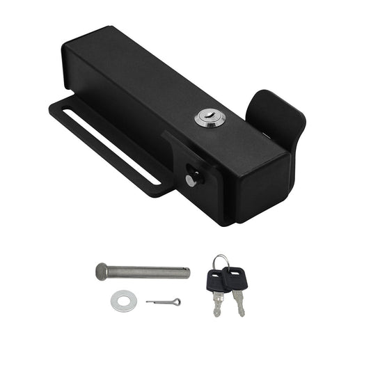 Universal Automatic Electric Gate Lock for Swing Gate Opener Gate Operator System Device Safe Security Gate Lock 12/24V DC, Compatible with Mighty Mule, JUJIANG, Topens, CO-Z, X X-House - Model GS-01
