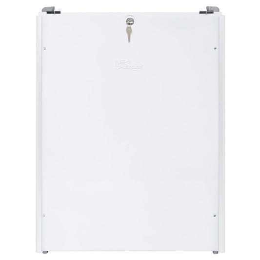 Plexidor Performance Pet Door Sliding Track - Easy to Install Sliding Door Track with Flip Lock - Built to Last (White, Large Plus)