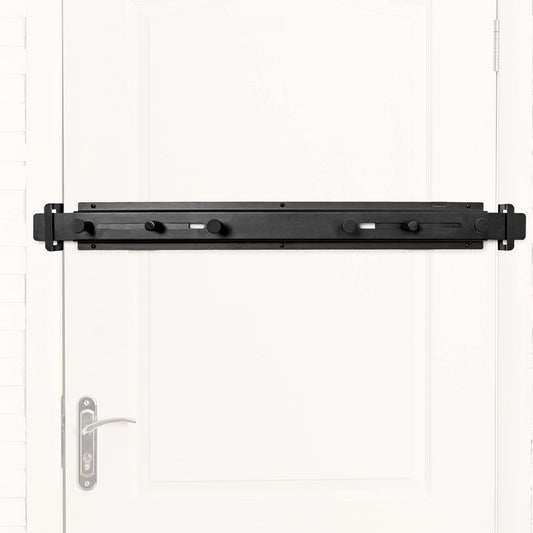 Sihnman Door Bar Lock - Patented Door Barricade Security Bar - Home Safety Improvement, Door Reinforcement, Childproof, Break-in Prevention - Premium Grade Steel Door Mount for 26''-37'' Wide Doors