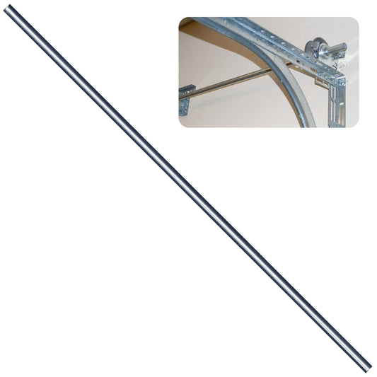LAJIAOZ Heavy-Duty Garage Door Torsion Tube, Garage Door Tube Shaft 11 Gauge Hot Rolled Steel Shaft - Universal Fit for 8FT Residential & Commercial Doors, Easy Installation(1"*106"(8Ft10Inch))