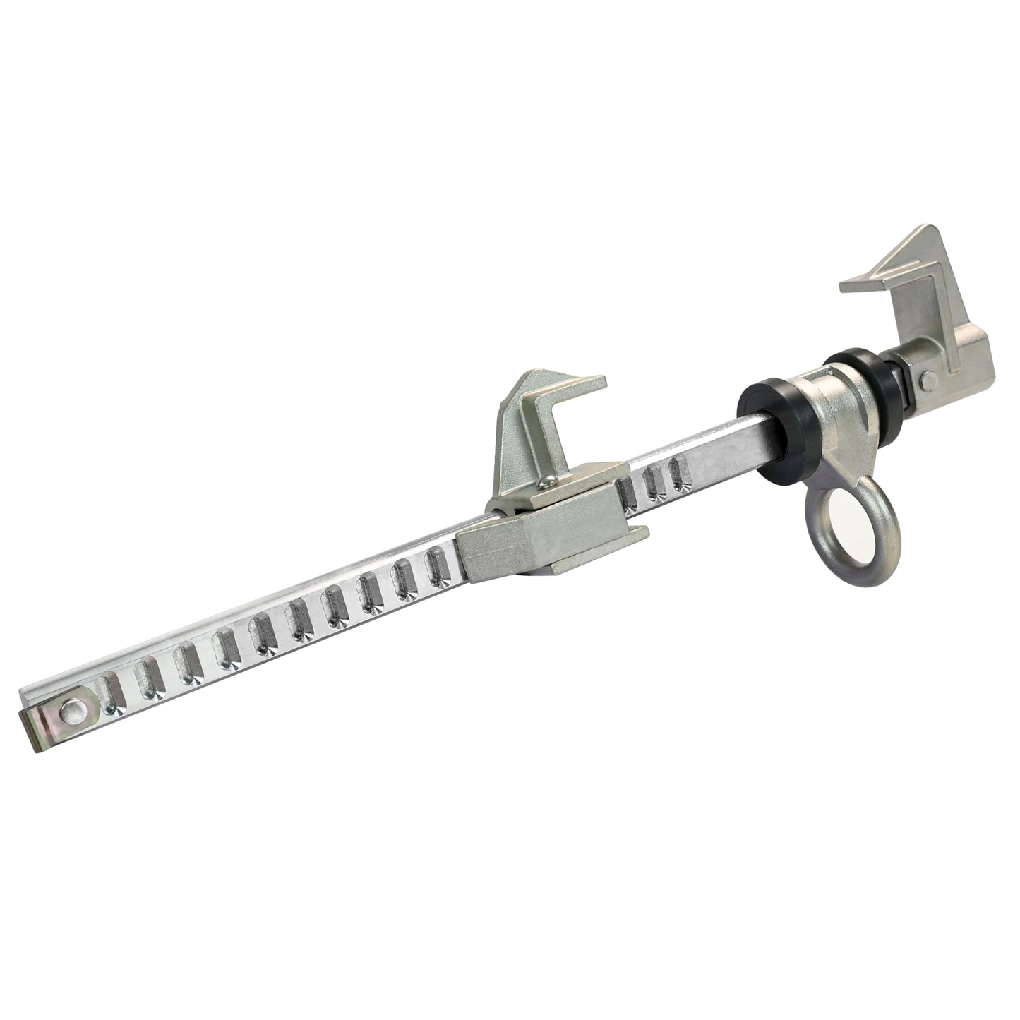 Orvexa Aluminum Horizontal Sliding Beam Anchor, Adjustable Fall Protection Beam Anchor for I-Beams & H-Beams, Fits 4" to 14.6" Flange Width, 5,000 lbf / 22.2 kN, OSHA & ANSI Compliant, Tool-Free