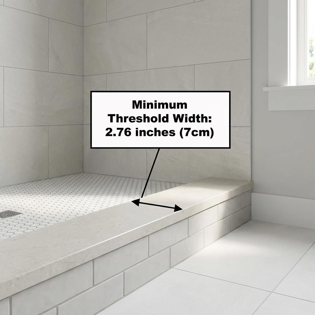 Findepot Frameless Sliding Shower Door 56-60 in W x 75 in H,Frameless Shower Door with 5/16" (8mm) Clear Tempered Glass,Silent Soft-Close Design,Brushed Gold
