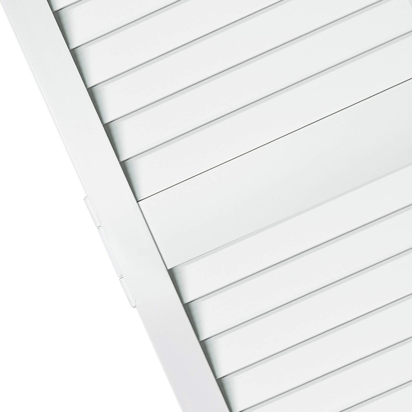 Kimberly Bay Closet Door, Bi-fold, Traditional Louver-Louver White (80x30)