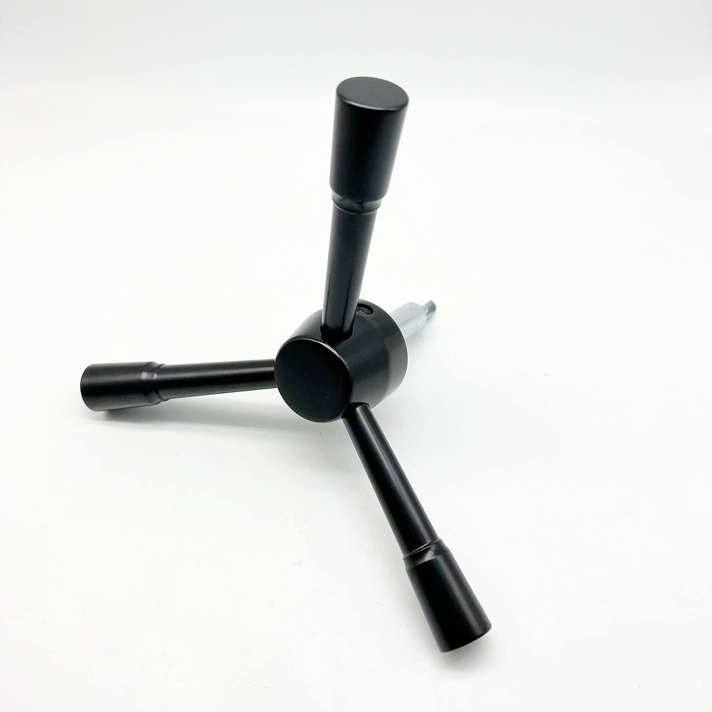 YOSEC Black 3 Spoke Safe Handle Replacement for Most Gun Safe cabinets, Depository safes, Vault Doors and Fireproof safes