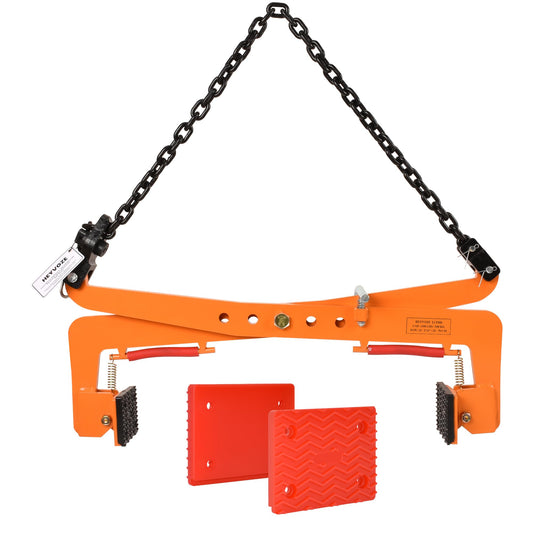 HEYVOZE 1100 Ibs Granite Slab Lifting Clamp, 13-28 Inch Stone Lifting Clamp, Heavy Duty Scissor Lifter Clamps for Vertical Transport of Marble, Slate, Brick, Timber and Rock