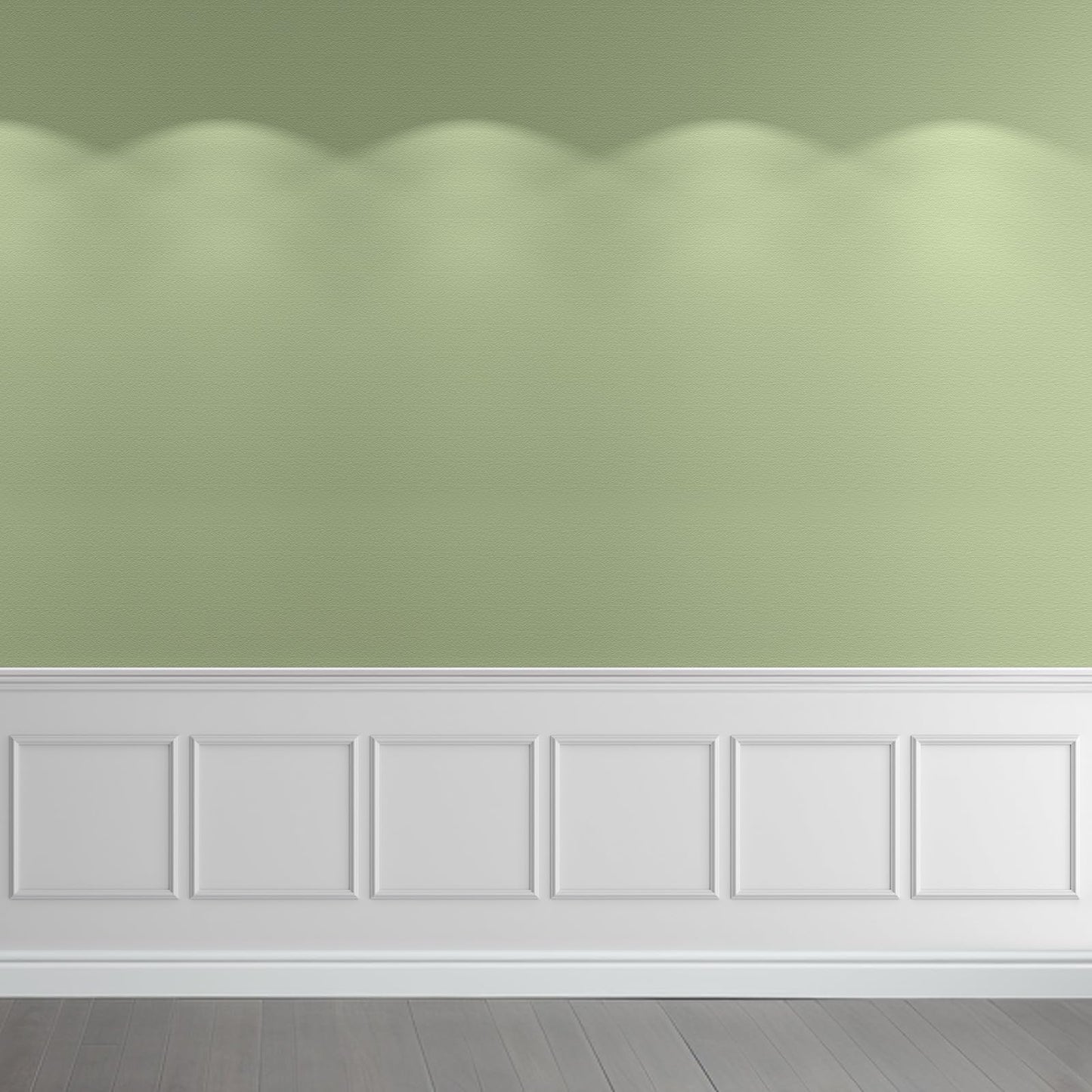 Colingmill Accent Wall Molding Kit Premade Wainscoting Panels Wall Molding Peel and Stick Panel White Pre Cut Trim for Walls Picture Frame Molding for Home Decoration(6 Set,20 x 20 Inch)