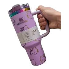 Stanley x Hello Kitty Quencher H2.0 FlowState Tumbler – Lavender Purple Limited Edition Insulated Travel Mug with Handle & Straw